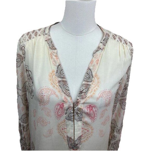 Free People Peacemaker Bohemian Printed High-Low Dress - Medium - Worn 1 Time - Picture 4 of 14